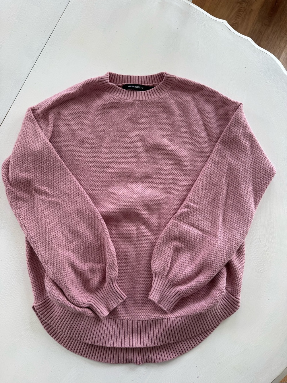 Mossimo Supply Co. Women's Crewneck Sweater - Dusty Rose